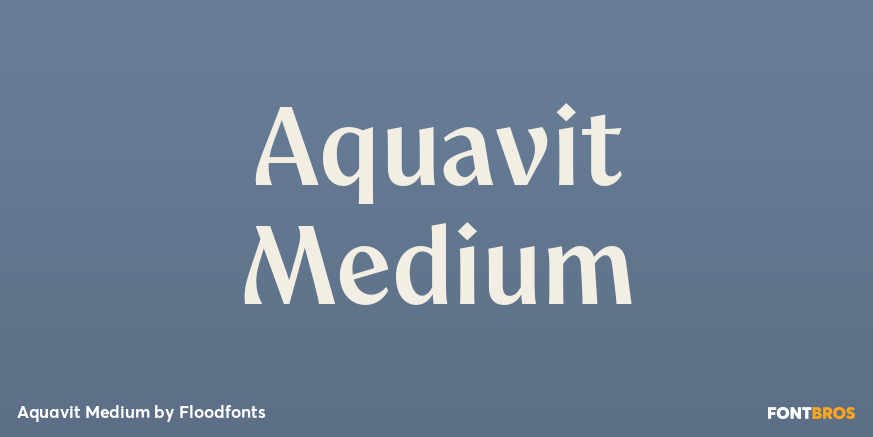 Aquavit Medium Poster