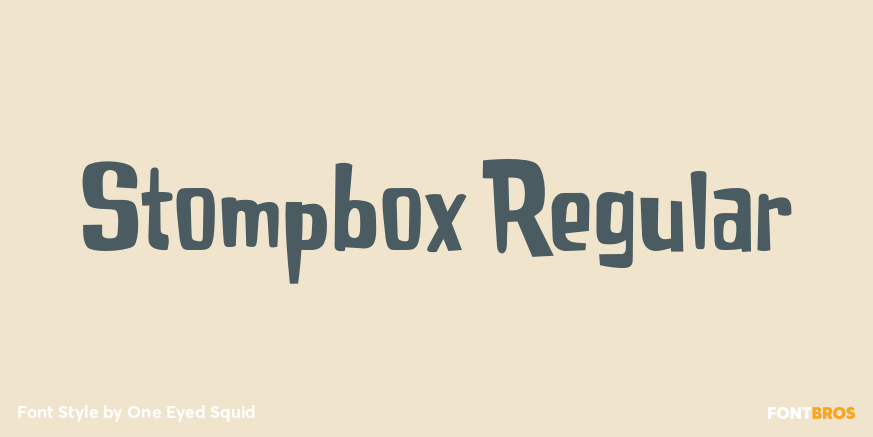 Stompbox Regular Poster