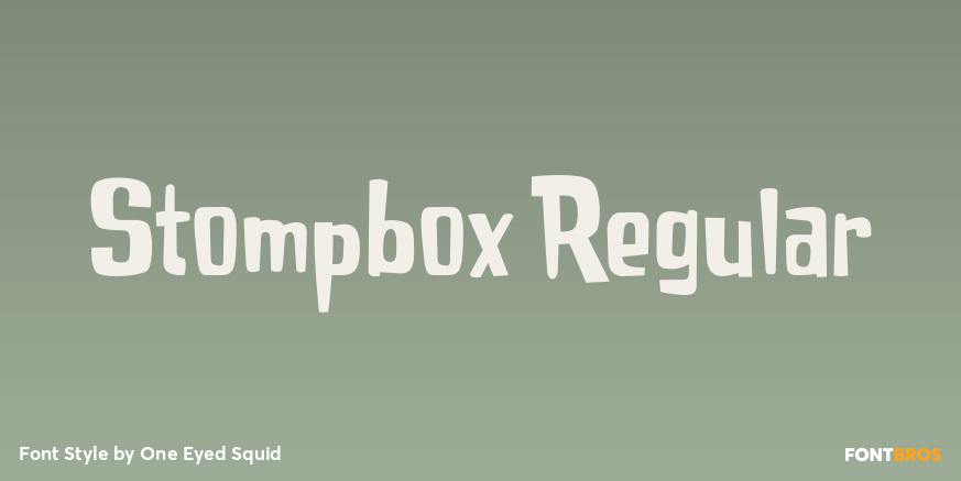 Stompbox Regular Poster