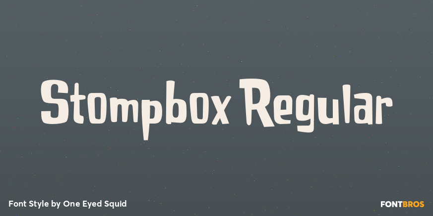 Stompbox Regular Poster