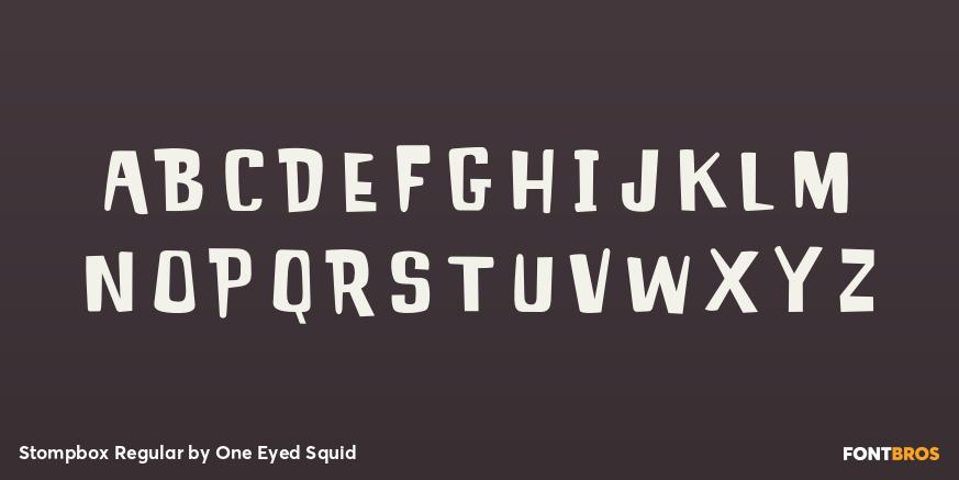 Stompbox Regular Font Poster #1