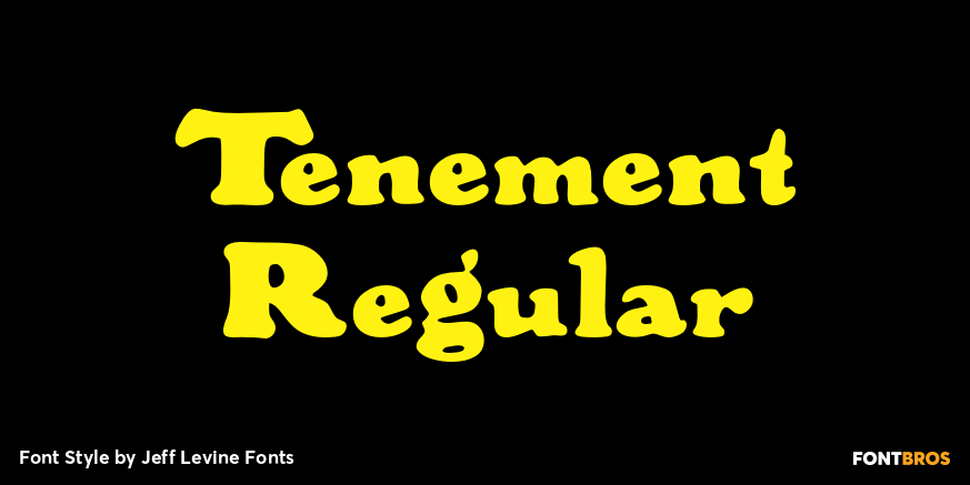 Tenement Regular Poster