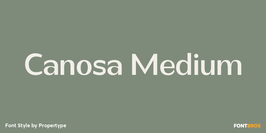 Canosa Medium Poster