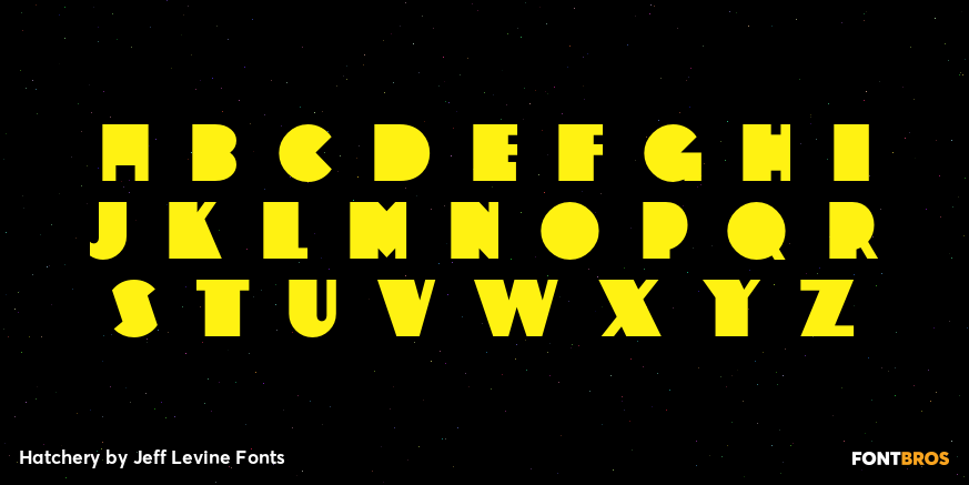 Hatchery Font Poster #3