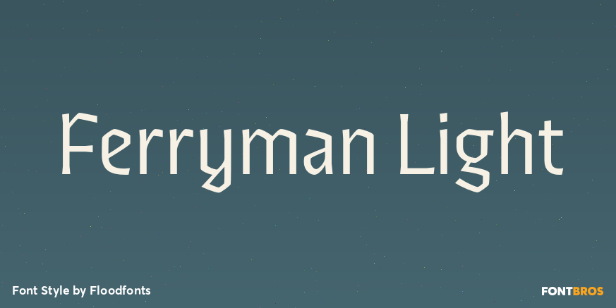 Ferryman Light Poster