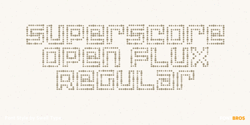 Superscore Open Flux Regular Poster