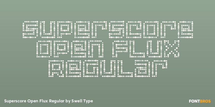 Superscore Open Flux Regular Poster