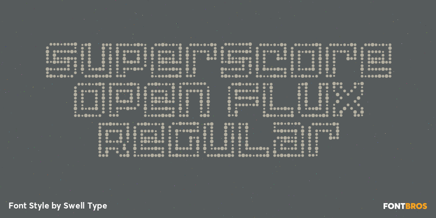 Superscore Open Flux Regular Poster