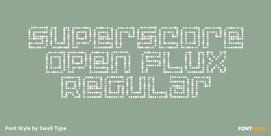 Superscore Open Flux Regular Poster