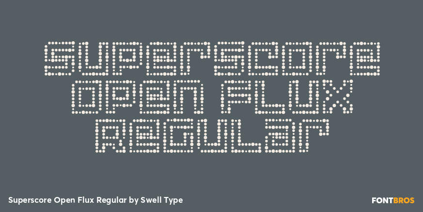 Superscore Open Flux Regular Poster