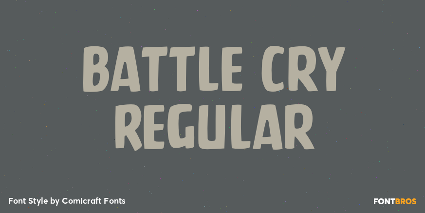 Battle Cry Regular Poster
