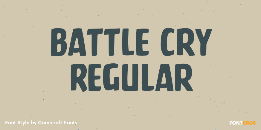 Battle Cry Regular Poster