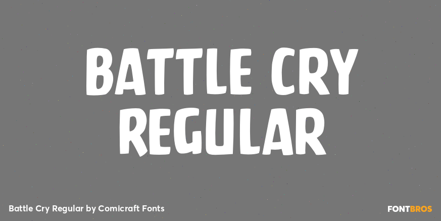 Battle Cry Regular Poster