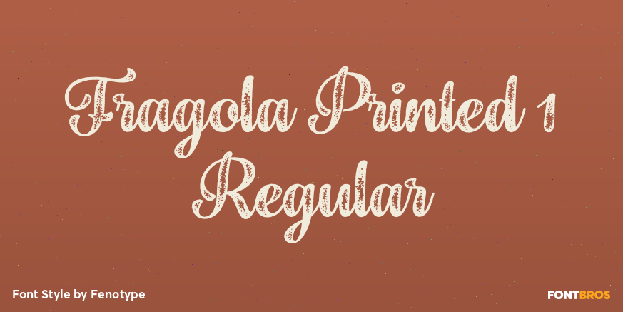 Fragola Printed 1 Regular Poster