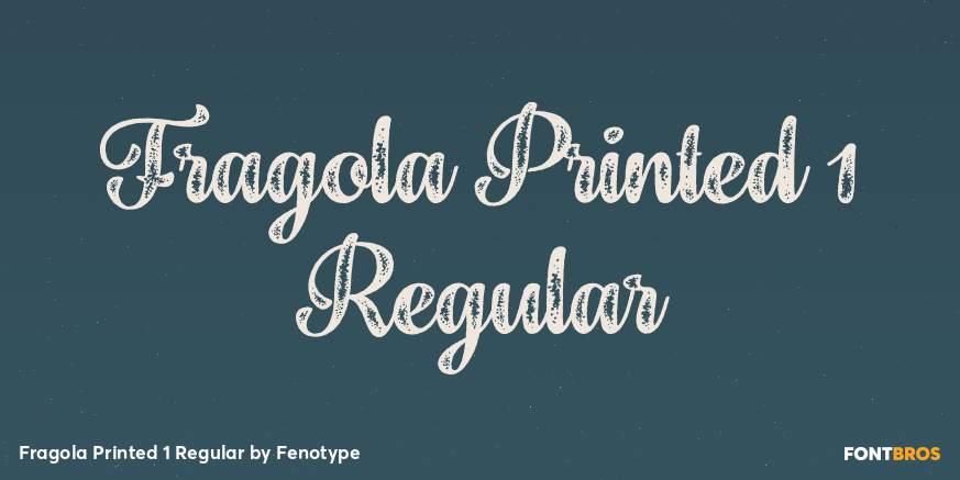 Fragola Printed 1 Regular Poster