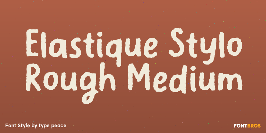 Elastique Stylo Rough Medium Poster