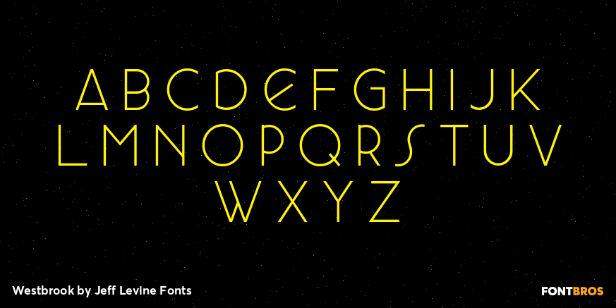 Westbrook Font Poster #2