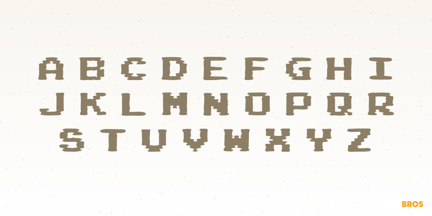 Pixel Arcade Color Font Poster #2