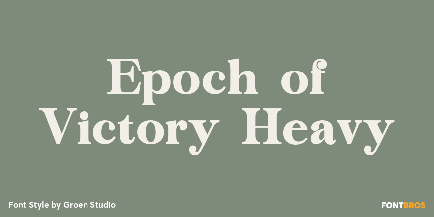Epoch of Victory Heavy Poster