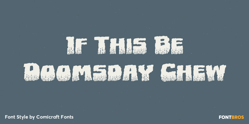 If This Be Doomsday Chew Poster