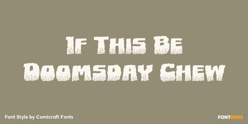 If This Be Doomsday Chew Poster