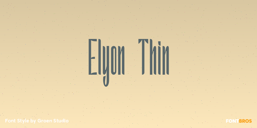Elyon Thin Poster