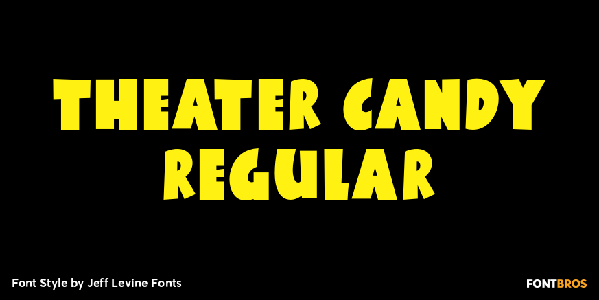 Theater Candy Regular Poster