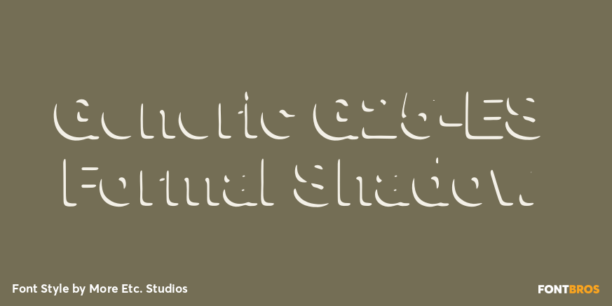 Generic G25-ES Formal Shadow Poster