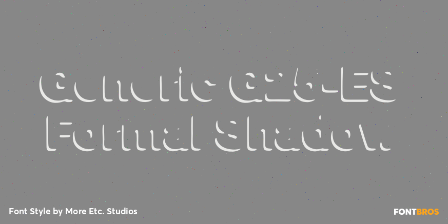 Generic G25-ES Formal Shadow Poster