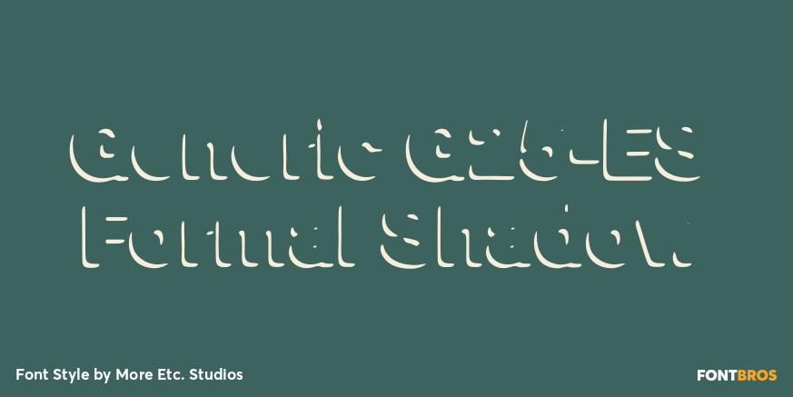 Generic G25-ES Formal Shadow Poster