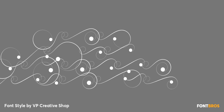 Sun Type Swashes Regular Poster