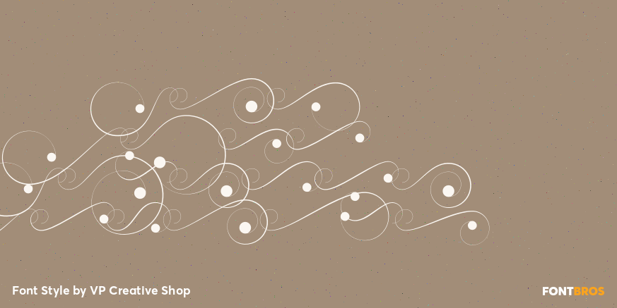 Sun Type Swashes Regular Poster