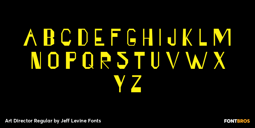 Art Director Regular Font Poster #2