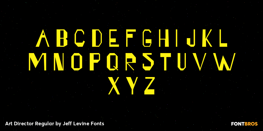 Art Director Regular Font Poster #3