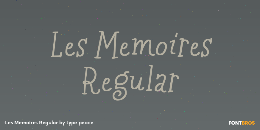 Les Memoires Regular Poster