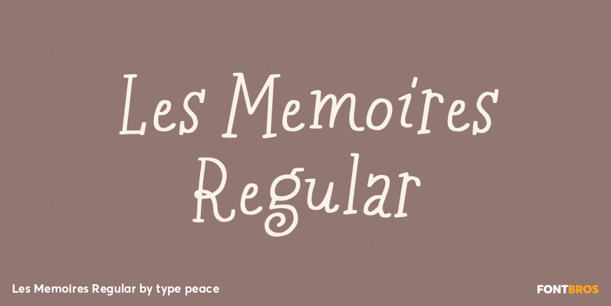 Les Memoires Regular Poster