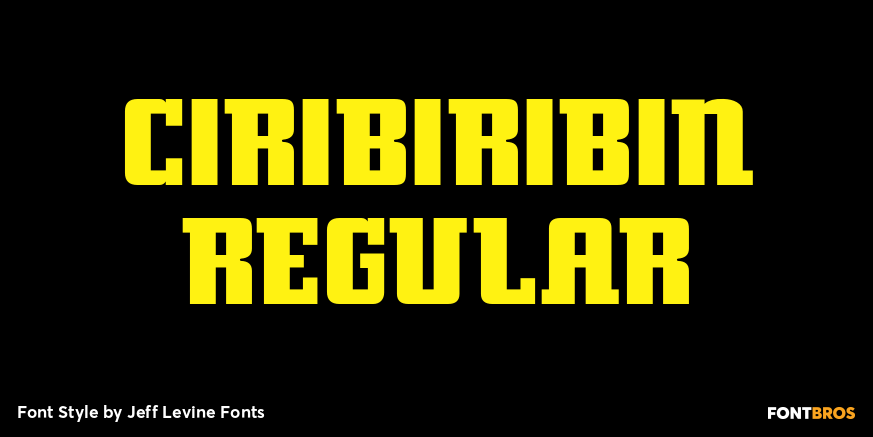 Ciribiribin Regular Poster