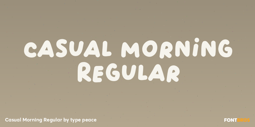 Casual Morning Regular Poster