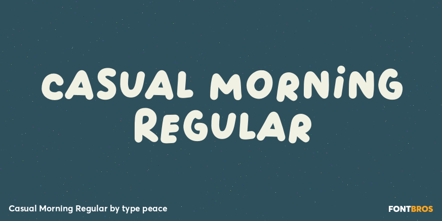 Casual Morning Regular Poster