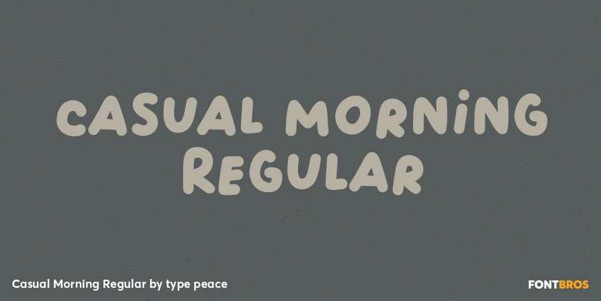 Casual Morning Regular Poster