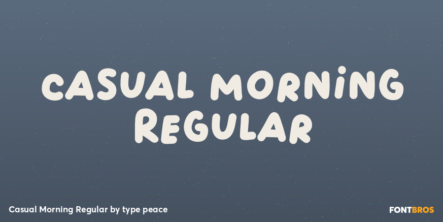 Casual Morning Regular Poster