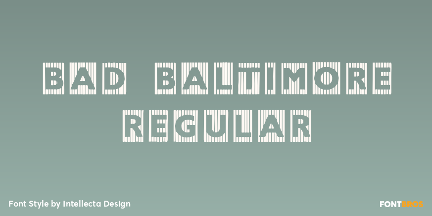 Bad Baltimore Regular Poster