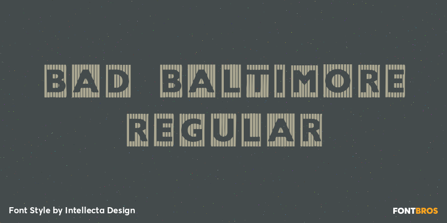 Bad Baltimore Regular Poster
