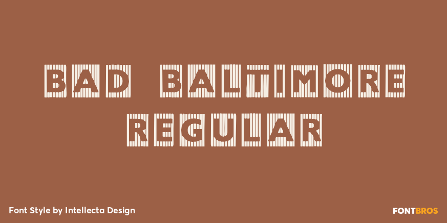 Bad Baltimore Regular Poster