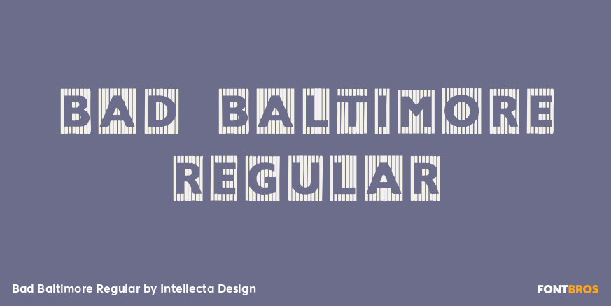 Bad Baltimore Regular Poster