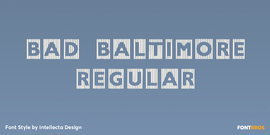 Bad Baltimore Regular Poster