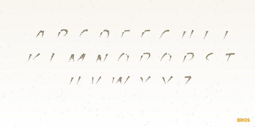 Graveyard Smash Dirt Italic Font Poster #1