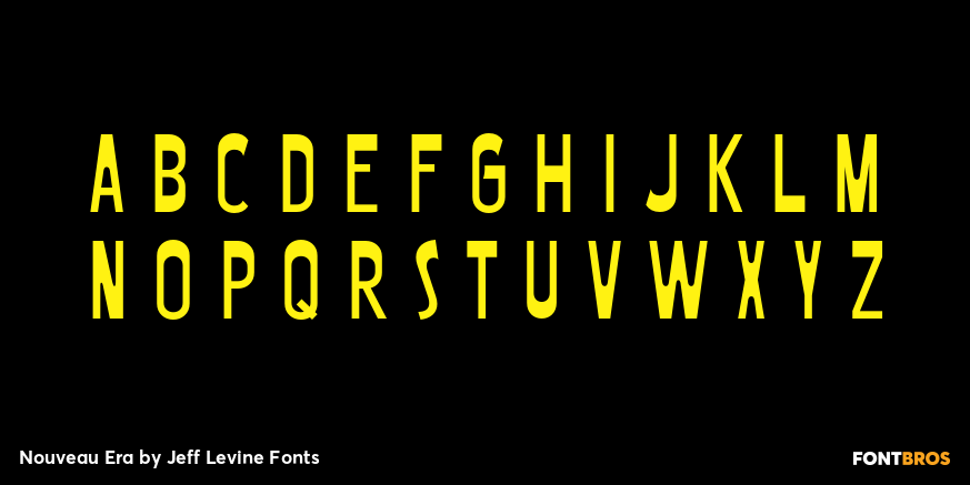 Nouveau Era Font Poster #2