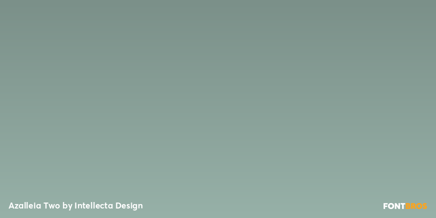 Azalleia Two Font Poster #1