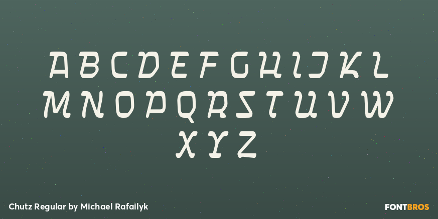 Chutz Regular Font Poster #1